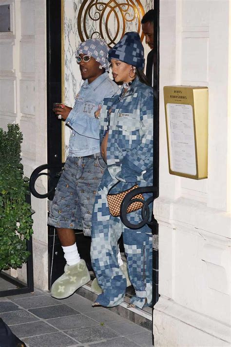 asap rocky rihanna louis vuitton|rihanna and ap rocky.